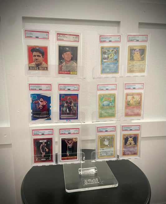 Slab Tree™ Showcase | Graded & One Touch Card Display Stand for PSA, SGC, BGS, CGC & Raw Cards