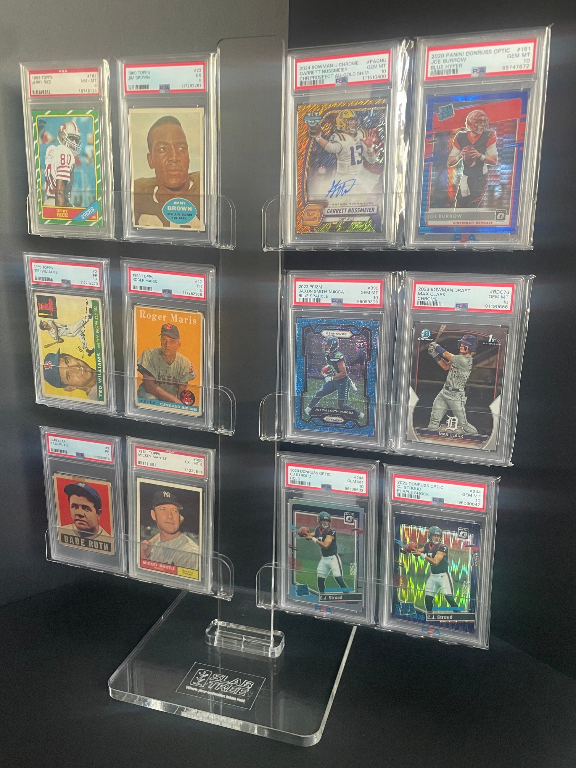 Slab Tree | Card Display Stand for Graded Cards & Raw Cards Slab Tree | Card Display Stand for Graded Cards & Raw Cards